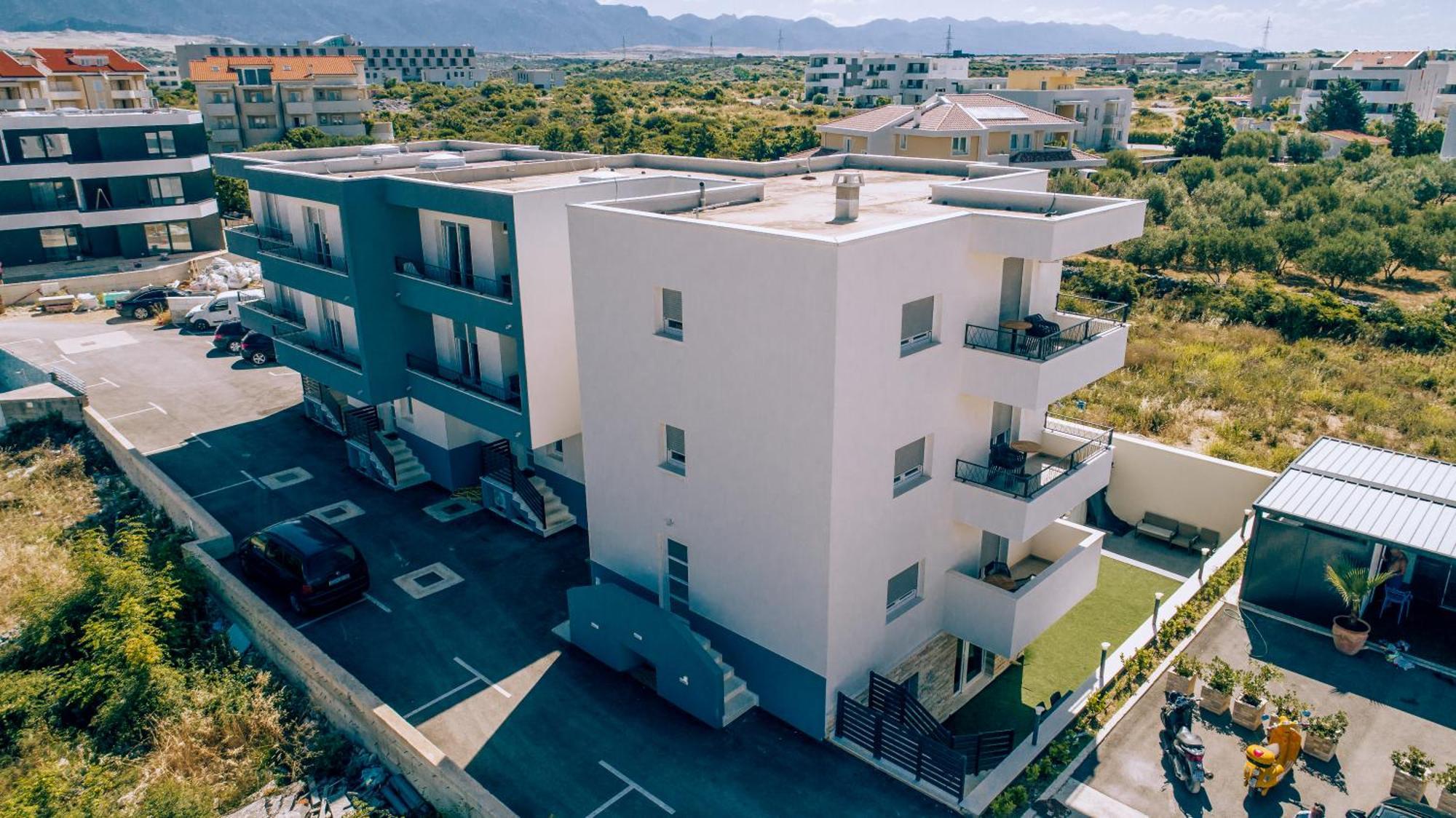 Apartment Bella Novalja Eksteriør billede