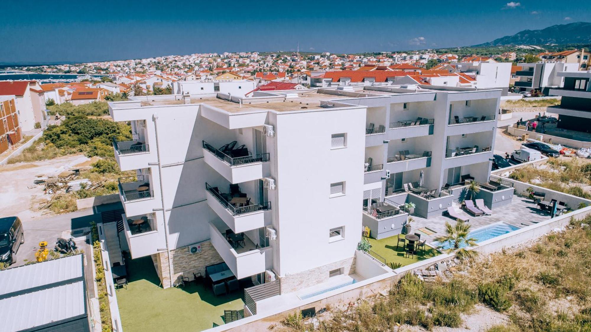 Apartment Bella Novalja Eksteriør billede
